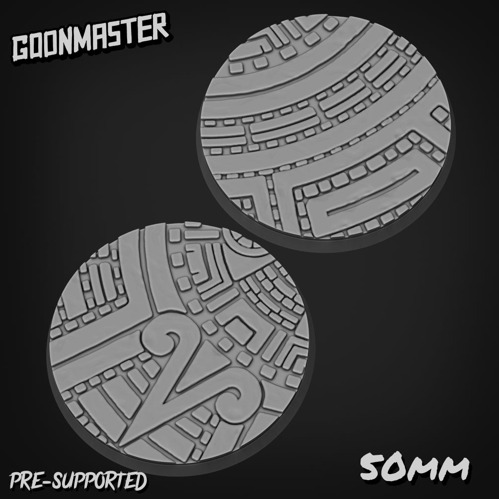 Ancient Temple Pattern Bases By GoonMaster