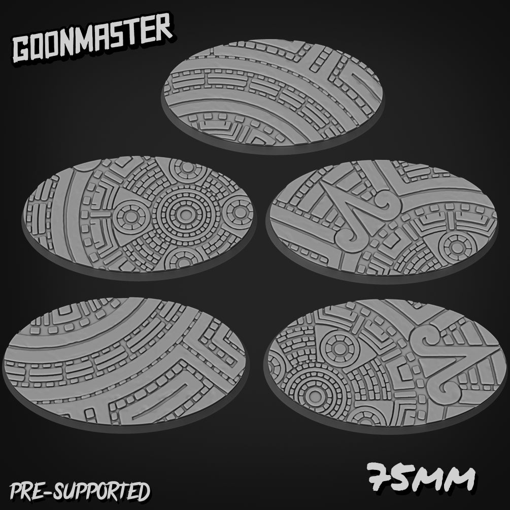 Ancient Temple Pattern Bases By GoonMaster