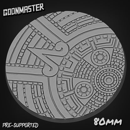 Ancient Temple Pattern Bases By GoonMaster