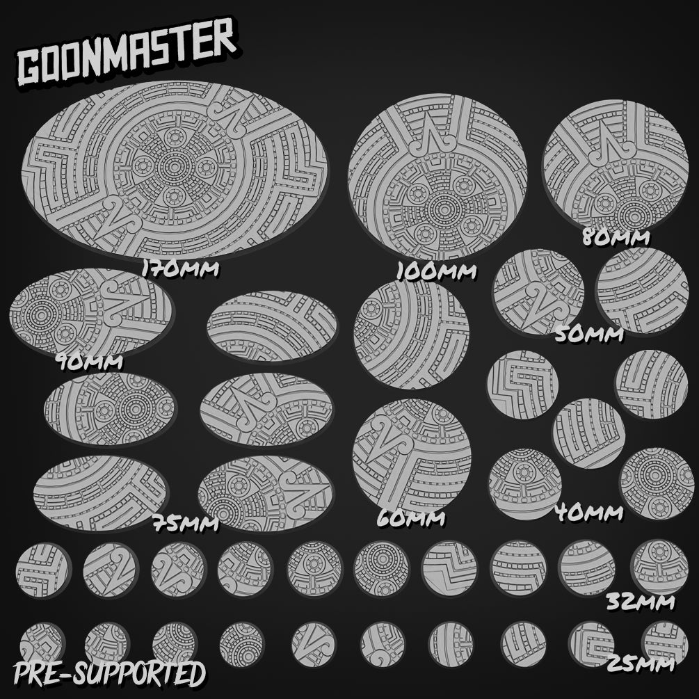 Ancient Temple Pattern Bases By GoonMaster