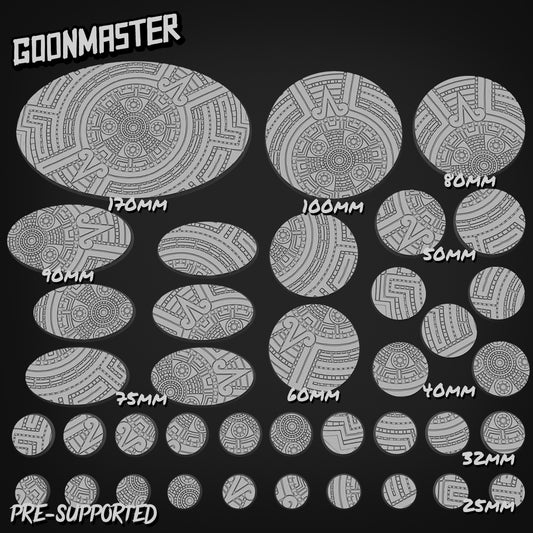 Ancient Temple Pattern Bases By GoonMaster