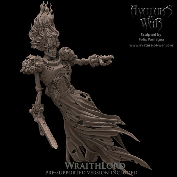 Man Sword Wraith Wraith with Sword by Avatars of War – Miniature Horde