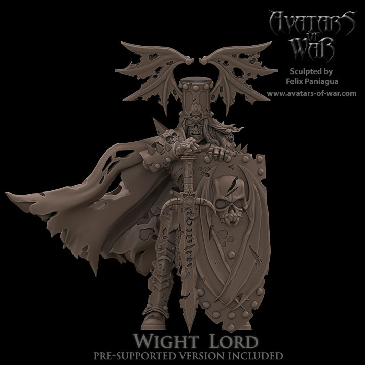 Wight Lord with Sword and Shield by Avatars of War