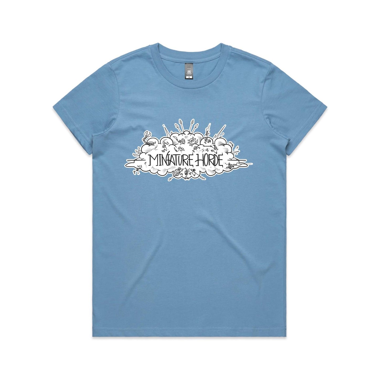 Miniature Horde Logo - Women's Maple Tee