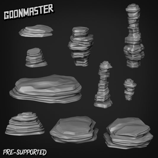 Desert Rocks by Goon Master