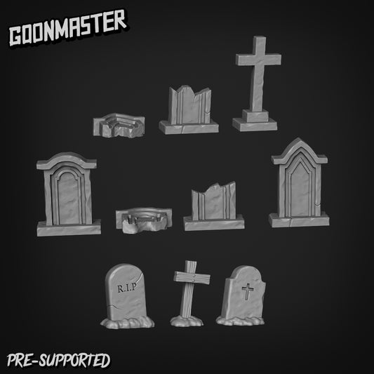 Grave Stones By Goon Master