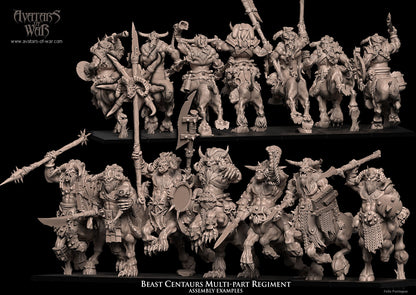 Beast Centaurs (Multi-Part Regiment) by Avatars of War