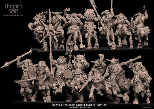 Beast Centaurs (Multi-Part Regiment) by Avatars of War