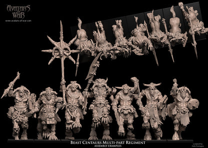 Beast Centaurs (Multi-Part Regiment) by Avatars of War