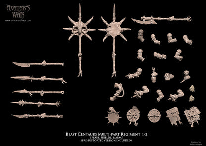 Beast Centaurs (Multi-Part Regiment) by Avatars of War