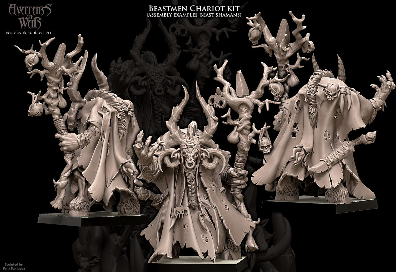 Beastman Chariot by Avatars of War