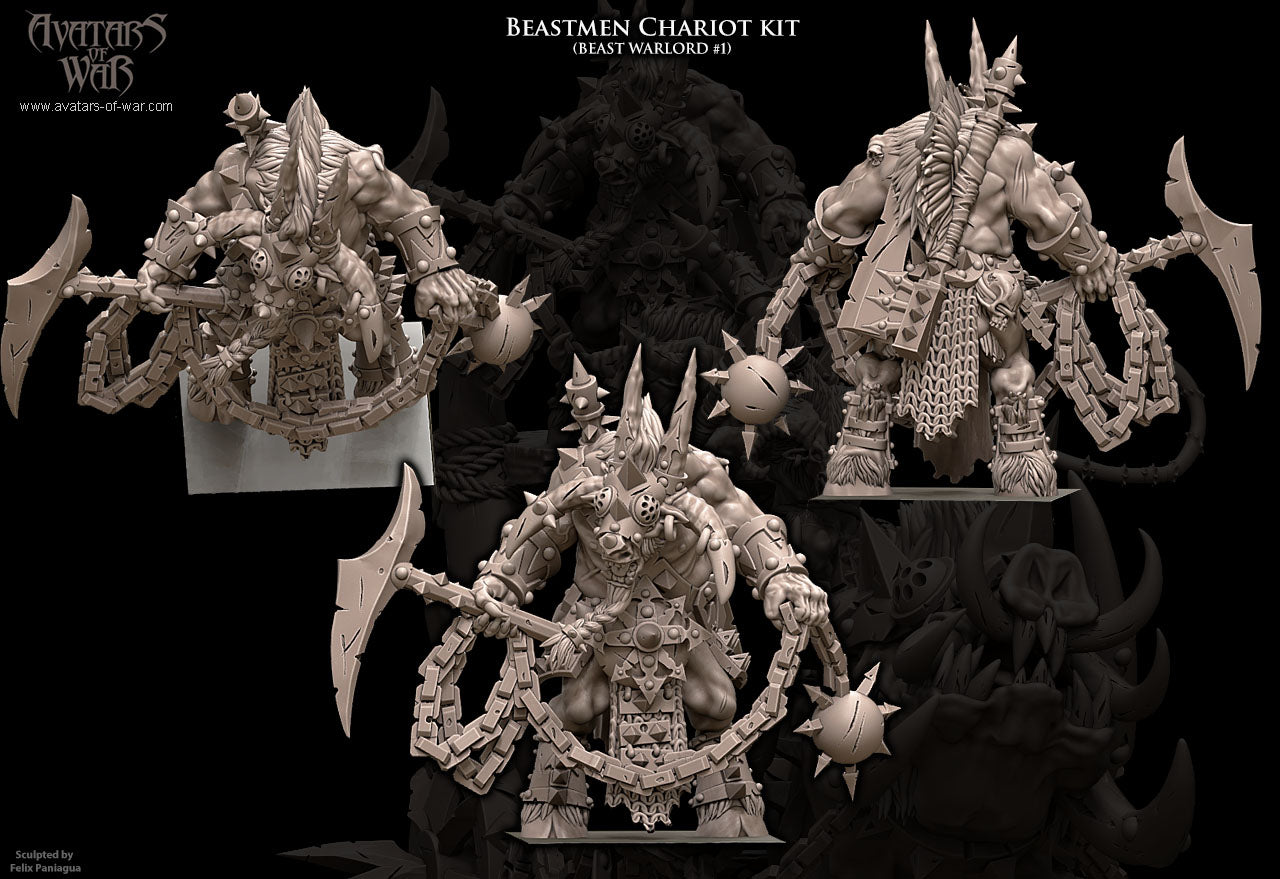 Beastman Chariot by Avatars of War