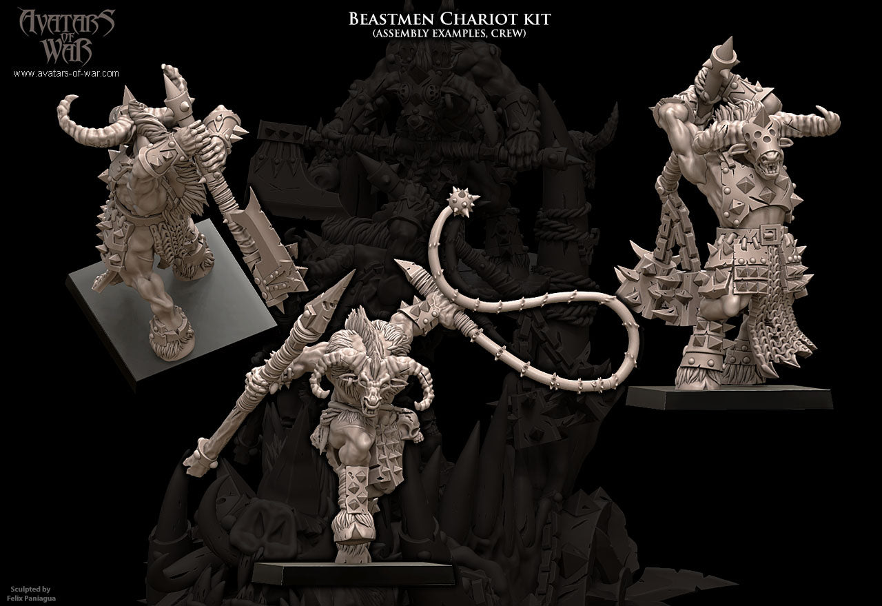 Beastman Chariot by Avatars of War