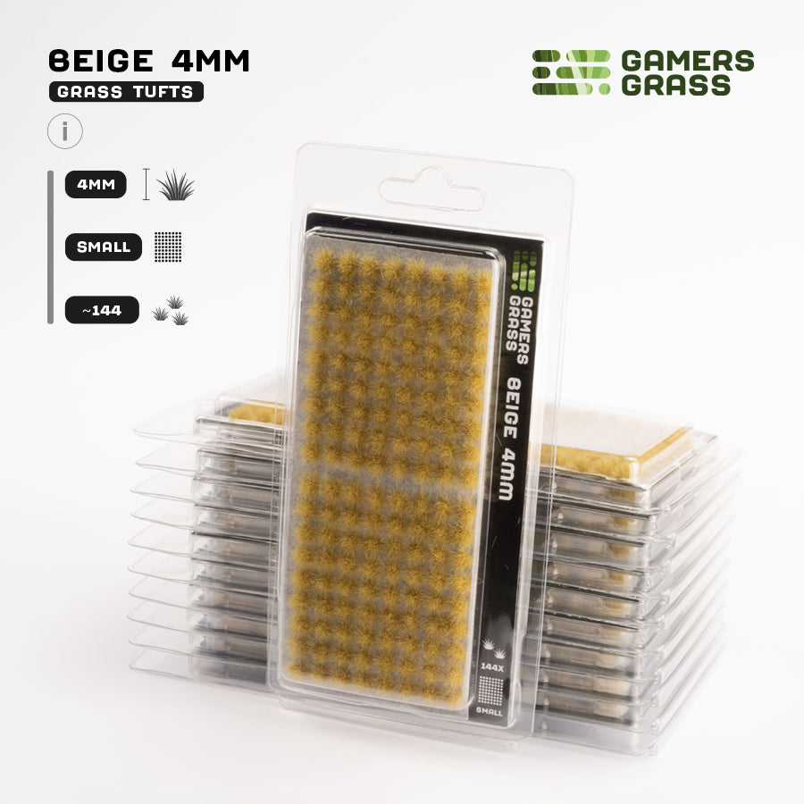 Beige 4mm - Small Tufts By Gamers Grass