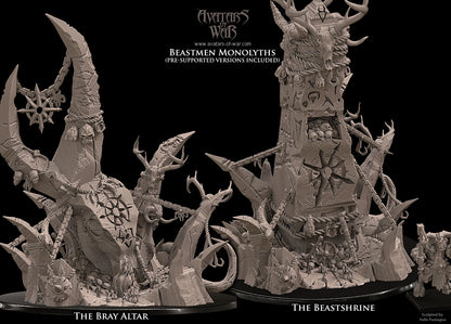 The Beastmen Monolyths by Avatars of War