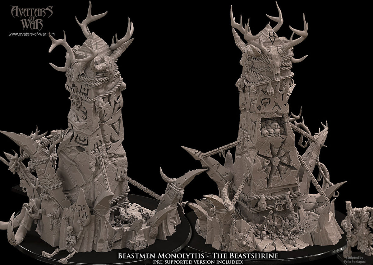 The Beastmen Monolyths by Avatars of War