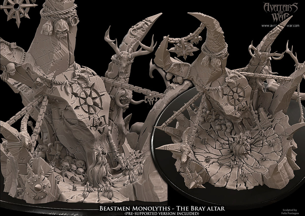 The Beastmen Monolyths by Avatars of War