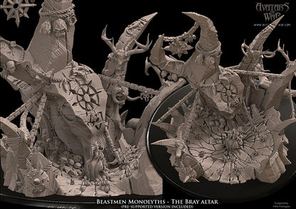 The Beastmen Monolyths by Avatars of War
