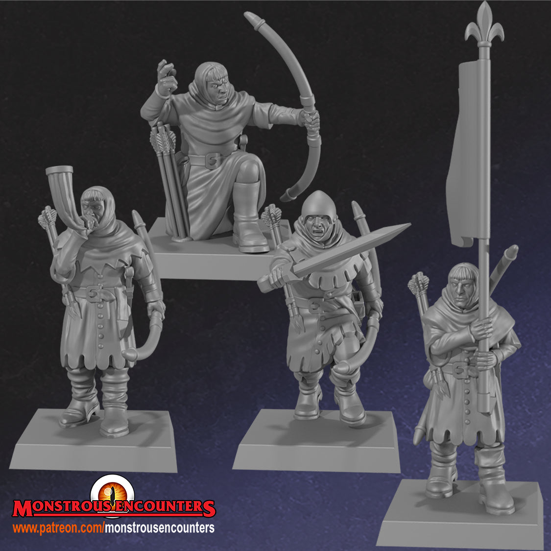 Breton Squires Unit by Monstorous Encounters