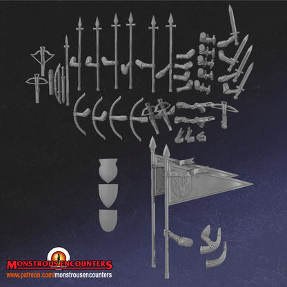 Breton Yeomen Unit by Monstorous Encounters