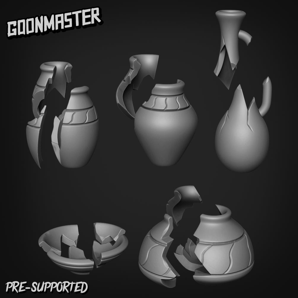 Broken Pottery by Goon Master