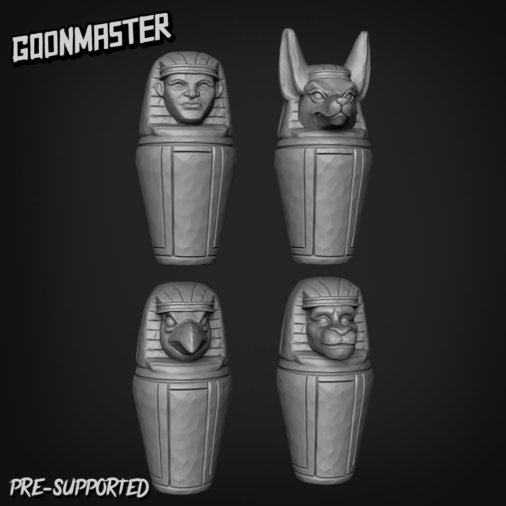 Canopic Jars by Goon Master