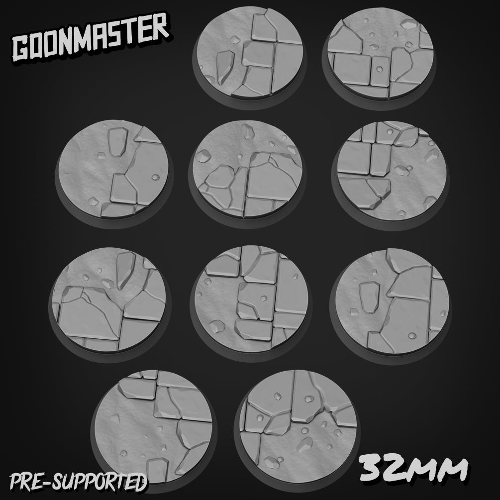 Cracked Stone Floor Bases By GoonMaster