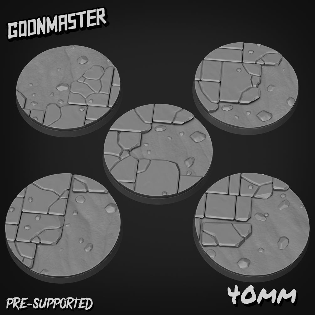 Cracked Stone Floor Bases By GoonMaster