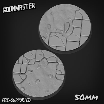 Cracked Stone Floor Bases By GoonMaster