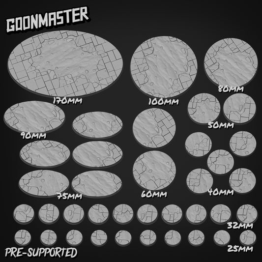 Cracked Stone Floor Bases By GoonMaster