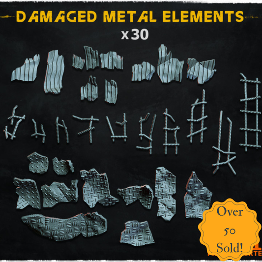 Damaged Metal Elements