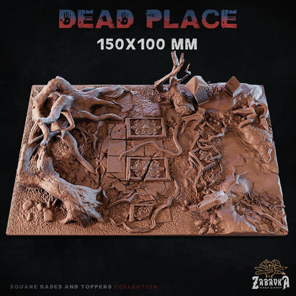 Dead Place Square Bases By Zabavka Workshop