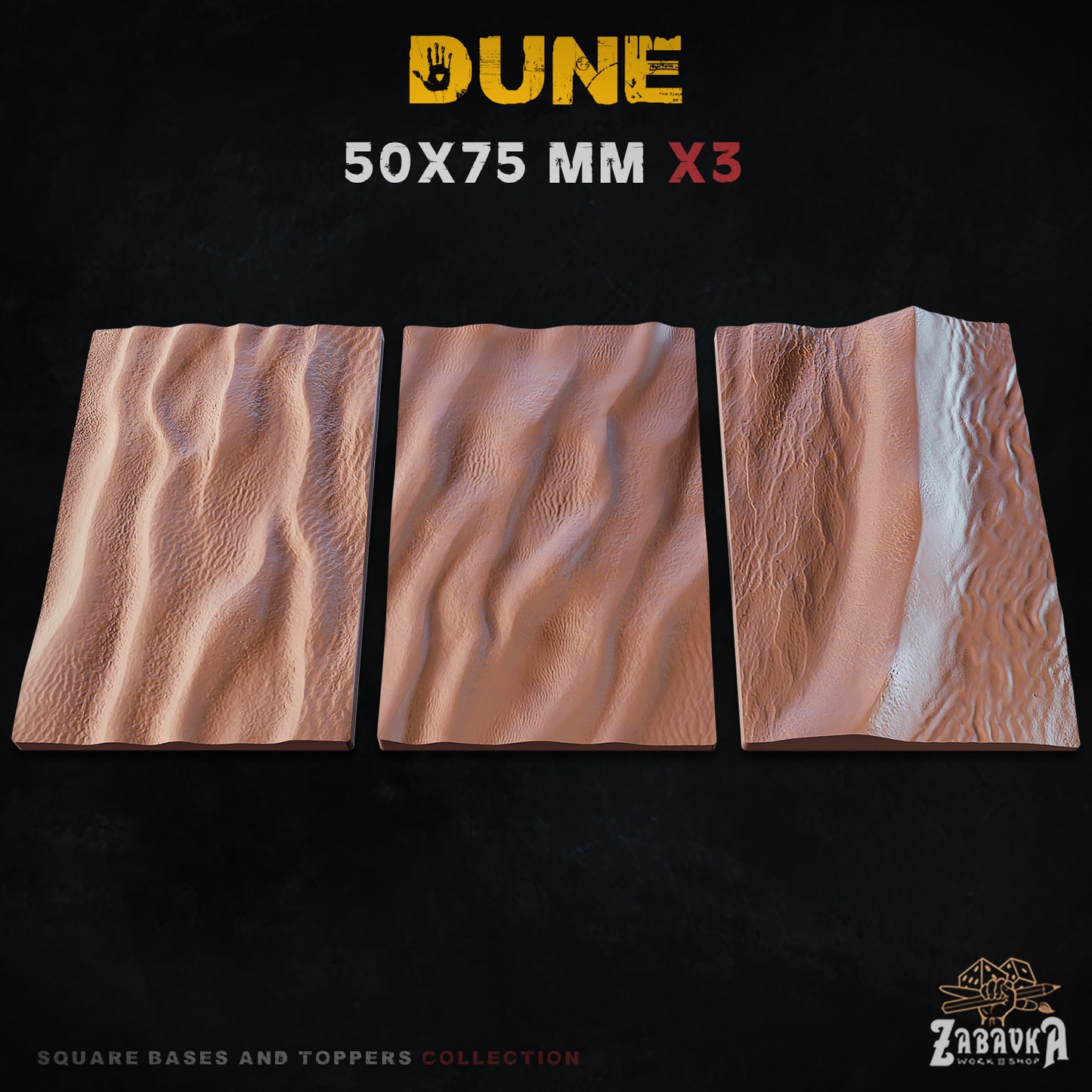 Dune Square Bases By Zabavka Workshop