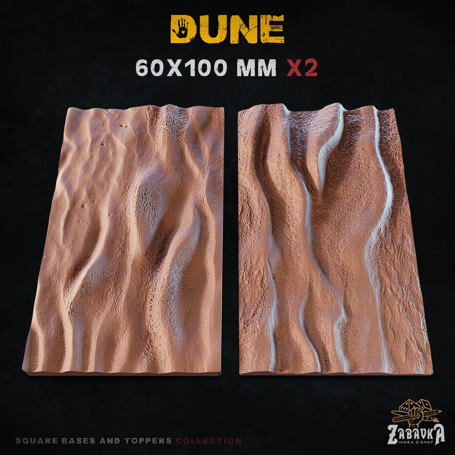 Dune Square Bases By Zabavka Workshop