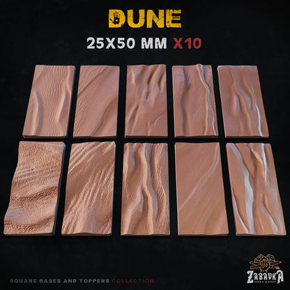 Dune Square Bases By Zabavka Workshop