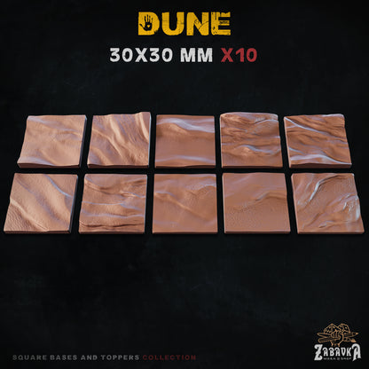 Dune Square Bases By Zabavka Workshop