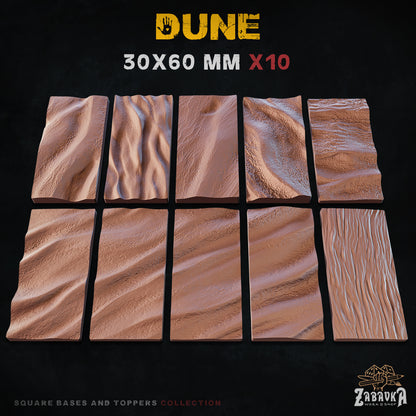 Dune Square Bases By Zabavka Workshop