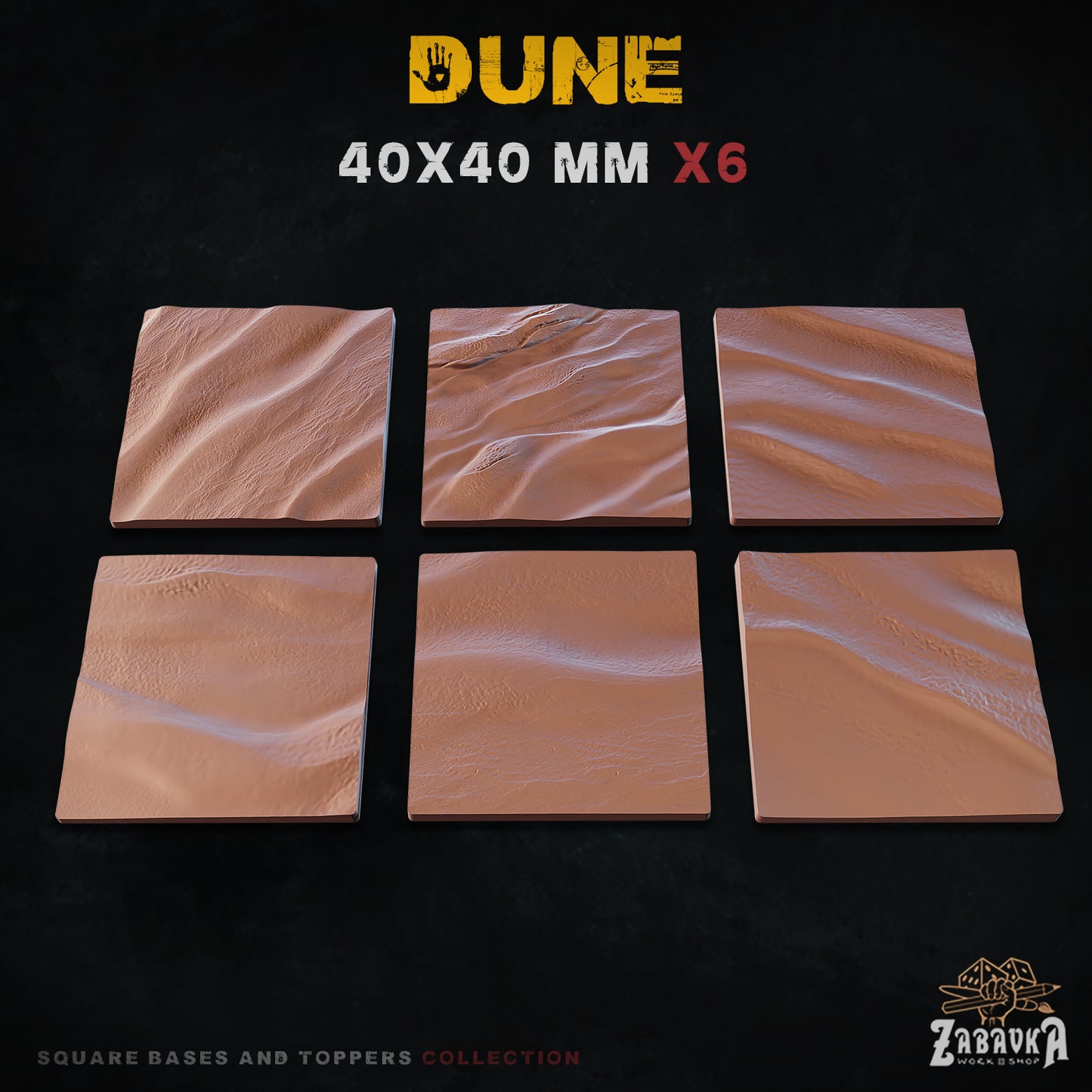 Dune Square Bases By Zabavka Workshop