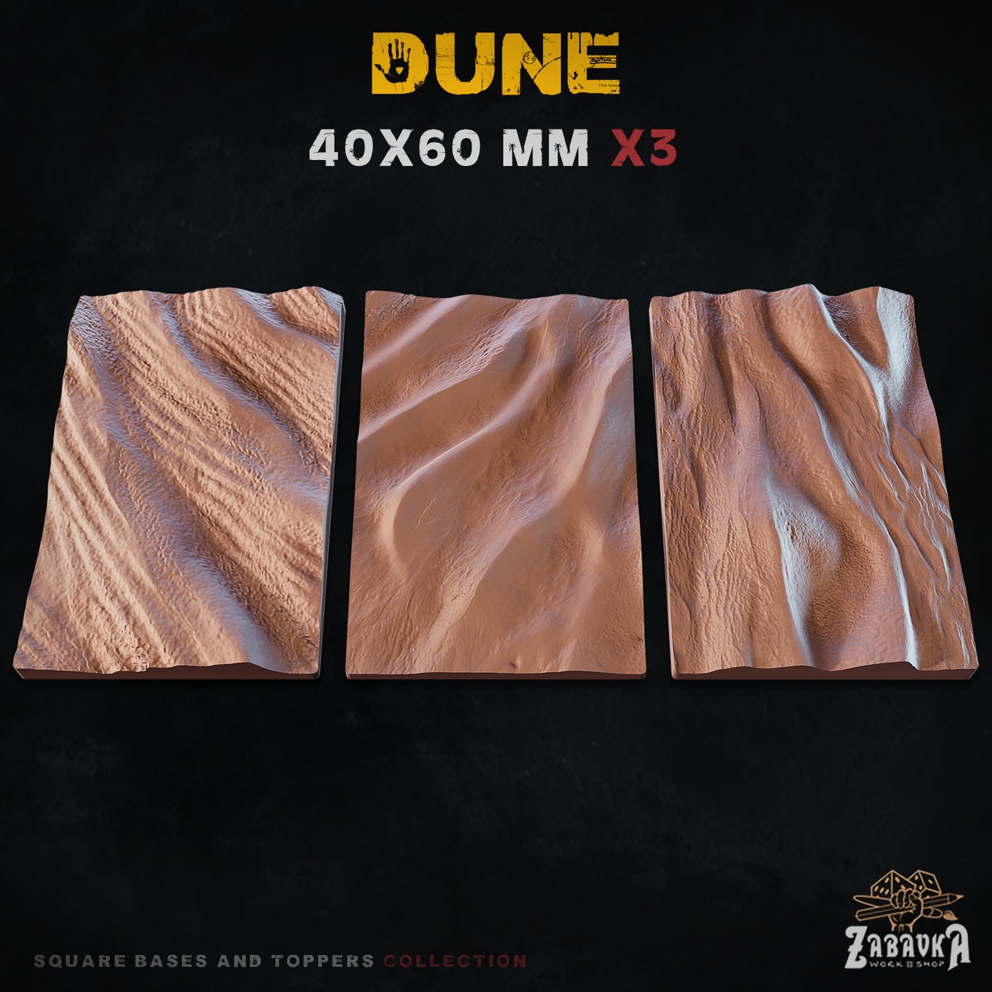 Dune Square Bases By Zabavka Workshop