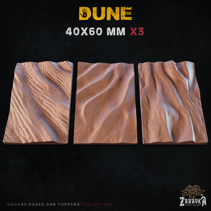 Dune Square Bases By Zabavka Workshop