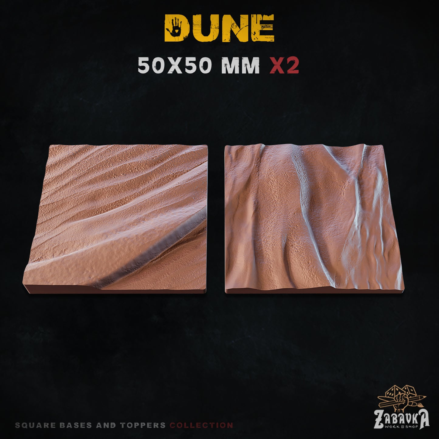 Dune Square Bases By Zabavka Workshop