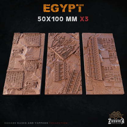 Egypt Square Bases By Zabavka Workshop