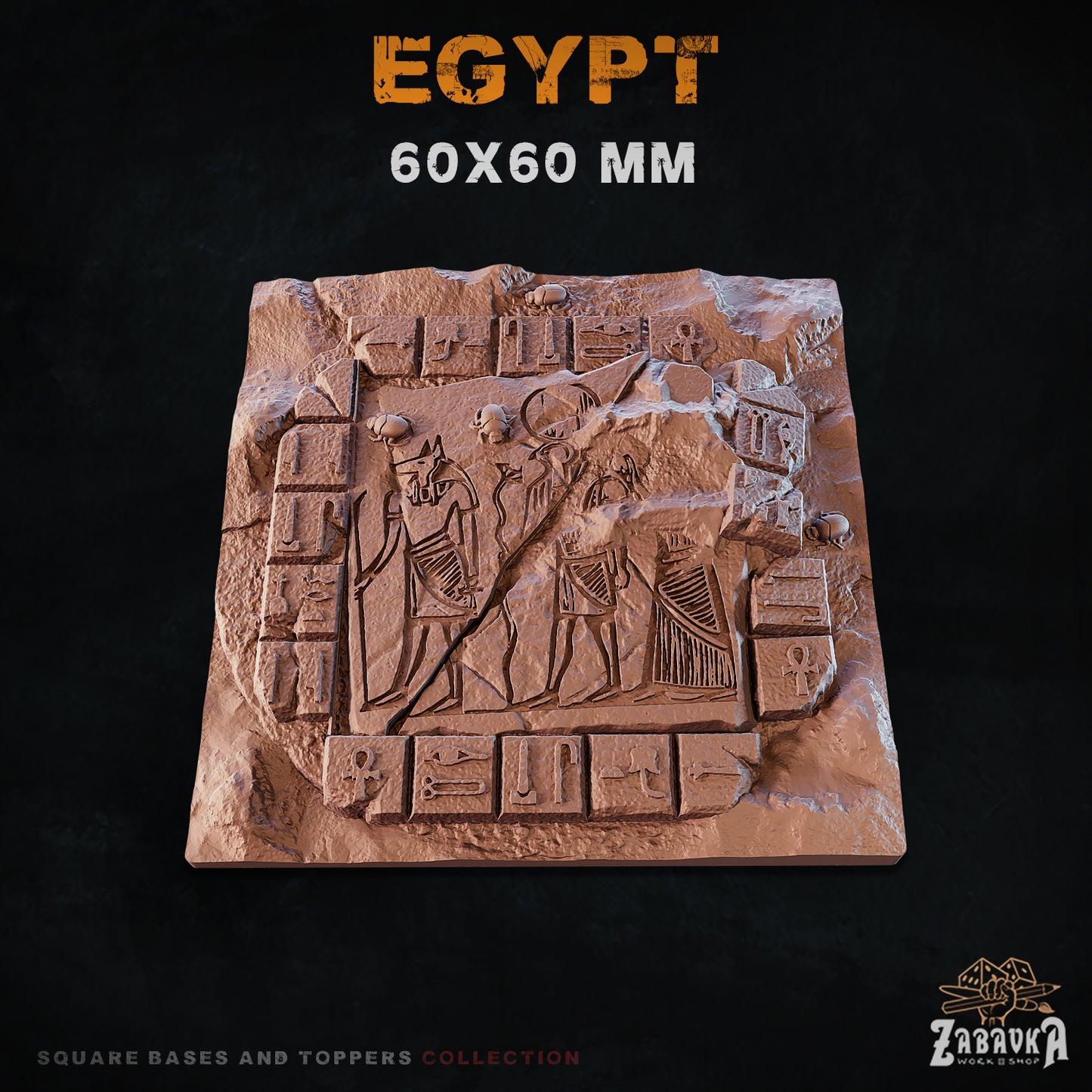 Egypt Square Bases By Zabavka Workshop