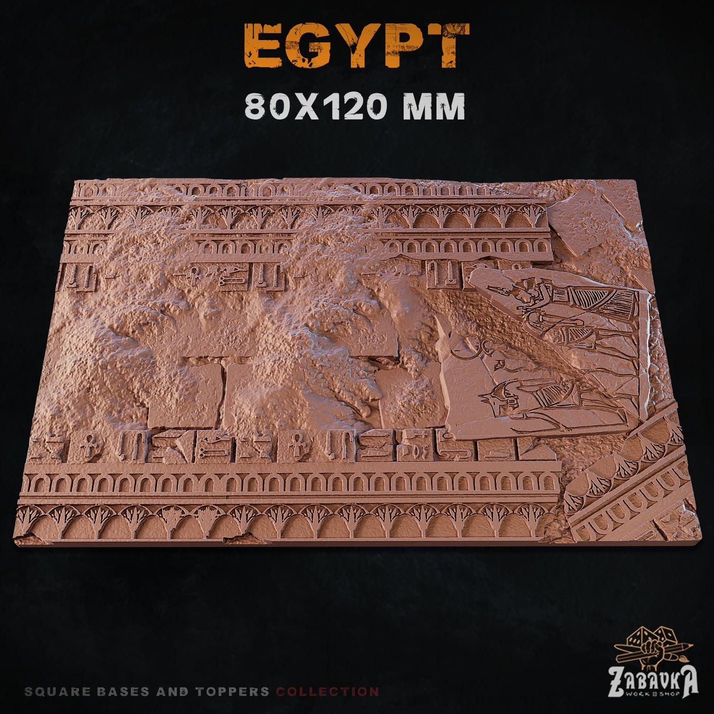 Egypt Square Bases By Zabavka Workshop