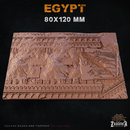 Egypt Square Bases By Zabavka Workshop