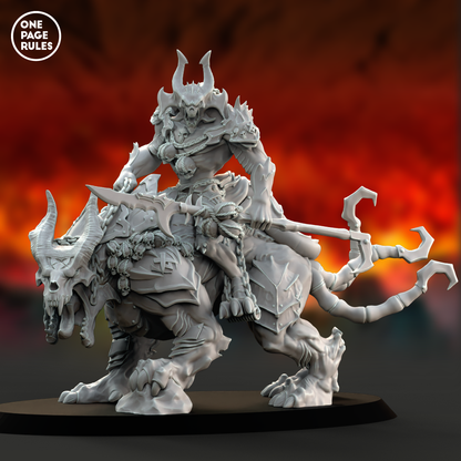 Champion of War on Great Beast - War Daemons (1 Model)