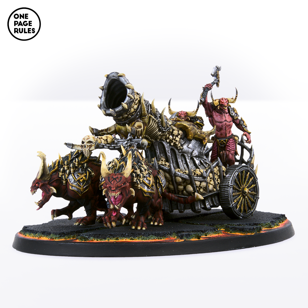 Cannon Chariot - War Daemons (1 Model)