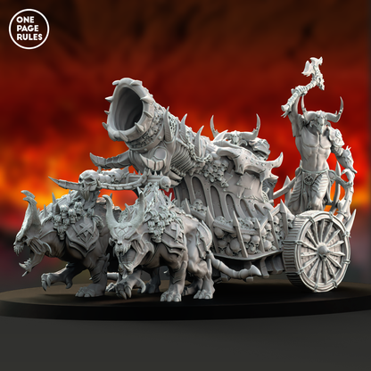 Cannon Chariot - War Daemons (1 Model)