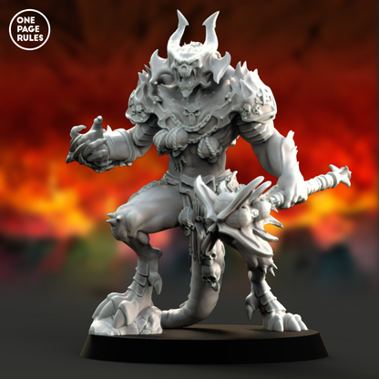 Champion of War (Hammer Gauntlet) - War Daemons (1 Model)