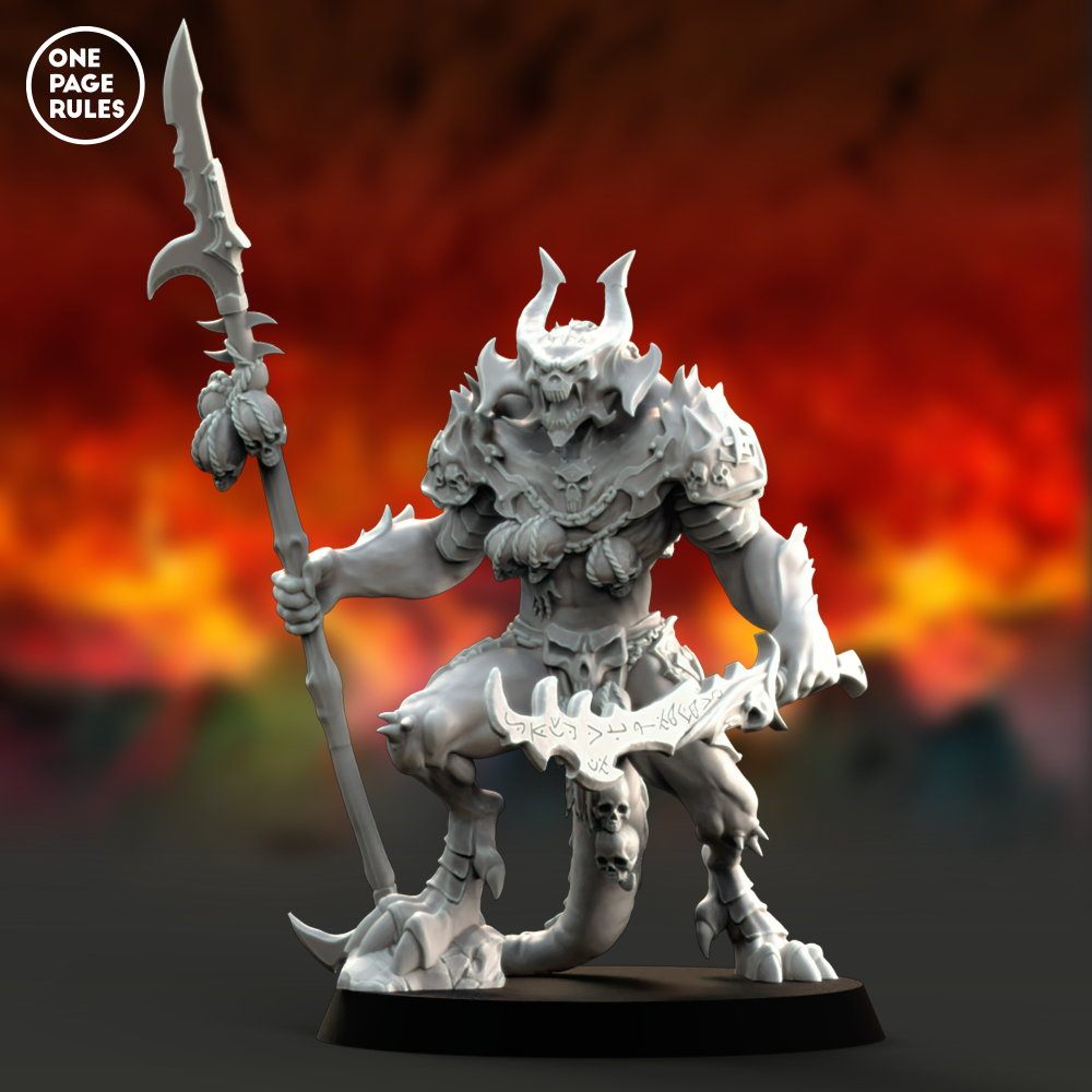 Champion of War (Sword Spear) - War Daemons (1 Model)
